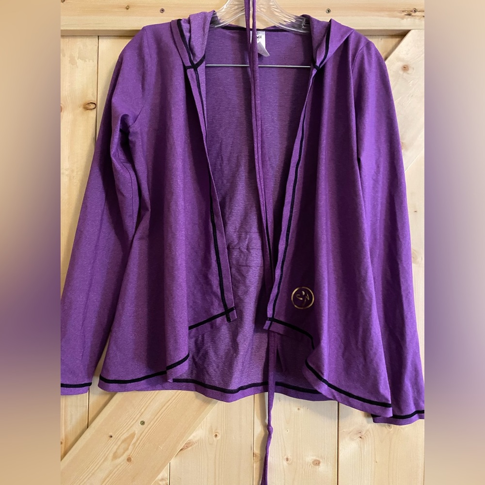 Zumba Spicy Purple Jacket Sz S